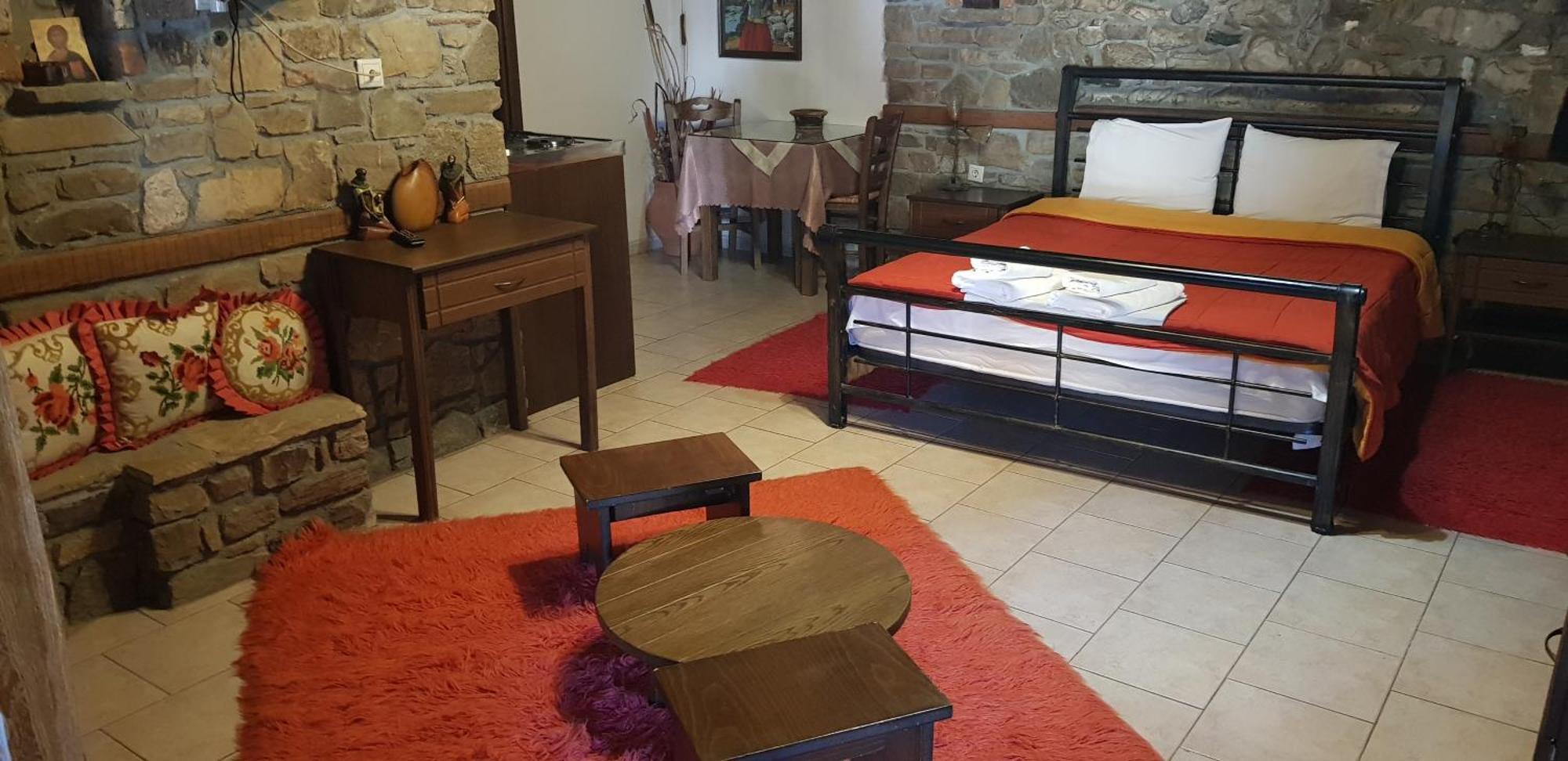 Appartamento Spitiko Káto Loutrákion Esterno foto